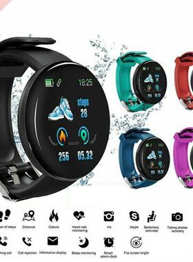 D18S 1.44 Round Screen Call Reminder Smart Watch Wireless