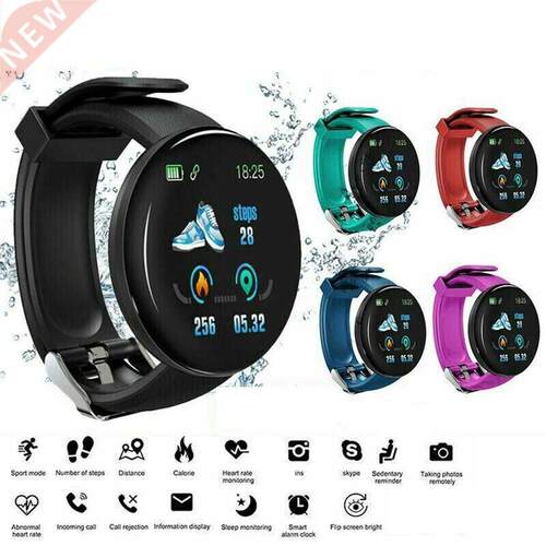 D18S 1.44 Round Screen Call Reminder Smart Watch Wireless