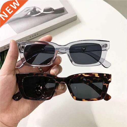 2022 New Women Rectangle Vintage Sunglasses Brand Designer R