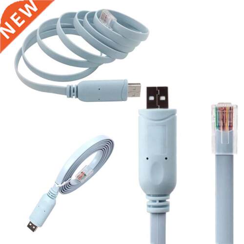USB Extension RJ45 Console Cable FTDI USB FT232R chip+RS232