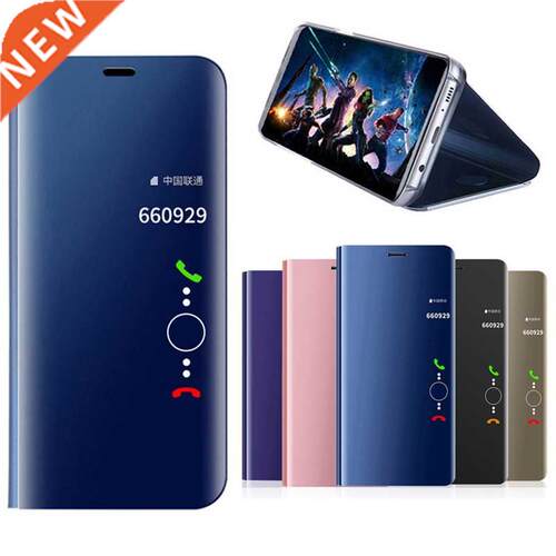 Plating Smart Mirror Flip Case for Samsung Galaxy S10 5G 20