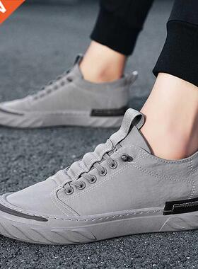 2022 New Shoes Breathable Men Sneakers Casual Slip-on Flats