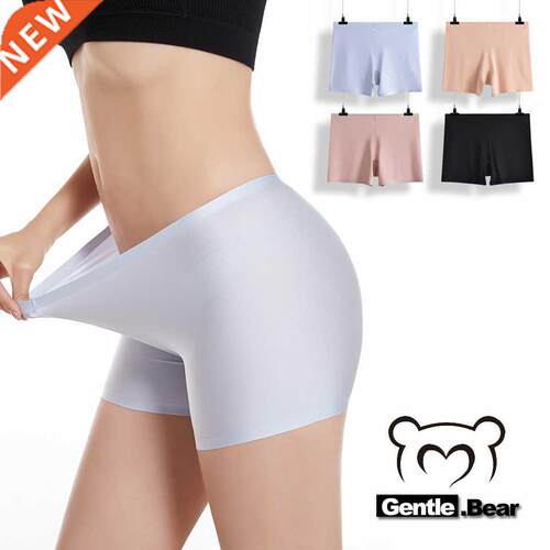 Gentle.Bear Ice Silk Shorts Women's Seamless Safety Pants Hi