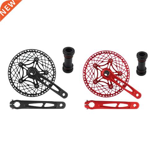 53T 170mm Hollow Bike Crank Arms 130mm BCD Bicycle Single
