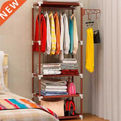 Actonclub Smple Metal ron Coat Rack Floor Standng Cloth