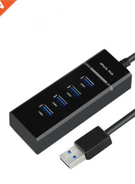 4 Ports 2.0 SB HUB Splitter High Speed Multi Splitter USB Ad