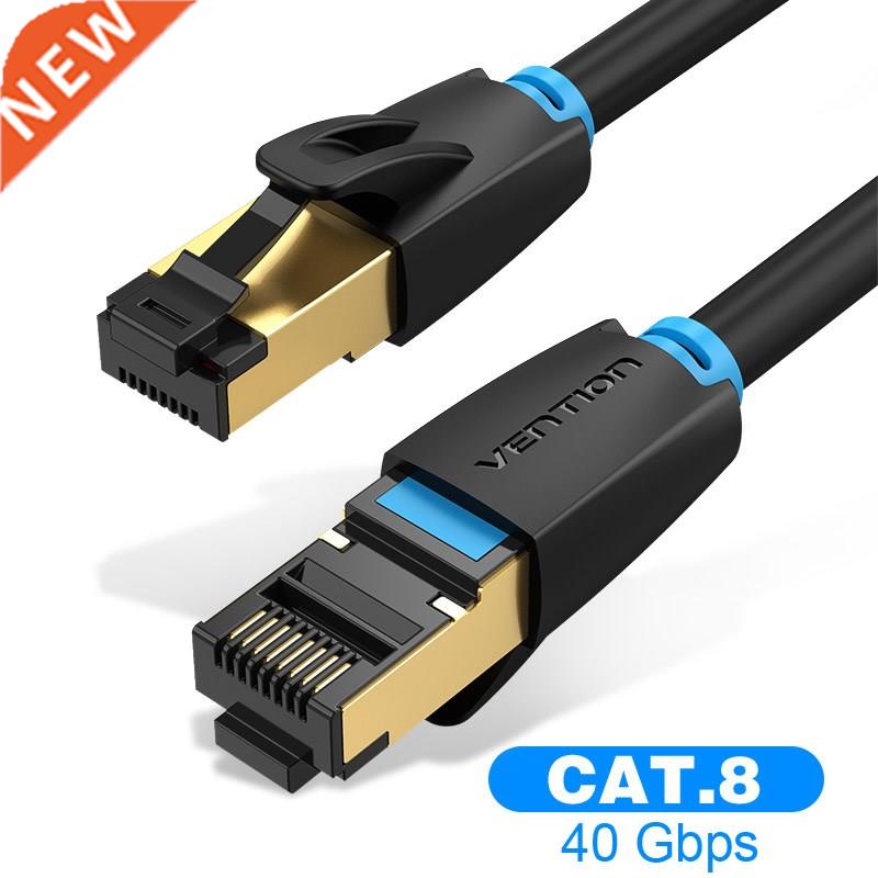 Cat8 Ethernet Cable RJ45 SSTP Patch Cable 40Gbps RJ 45 Lan C