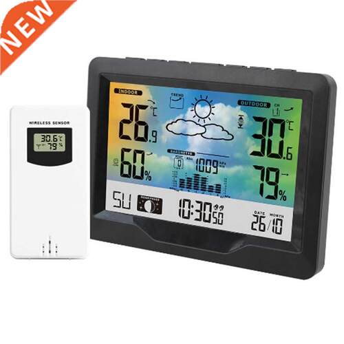Multifunctional Wireless Weather Station Date Moon Phase Air