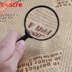 Magnifier 60mm Hand Held 5X Magnifying Loupe Reading Glass L