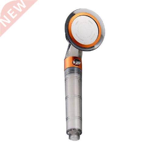 High Pressure Stop Button Switch Shower Head Rainfall Water