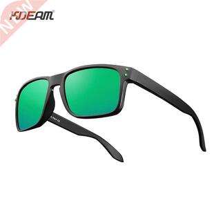 KDEAM New Sport Men Polarized Square Sun Glasses Outdoor Wo