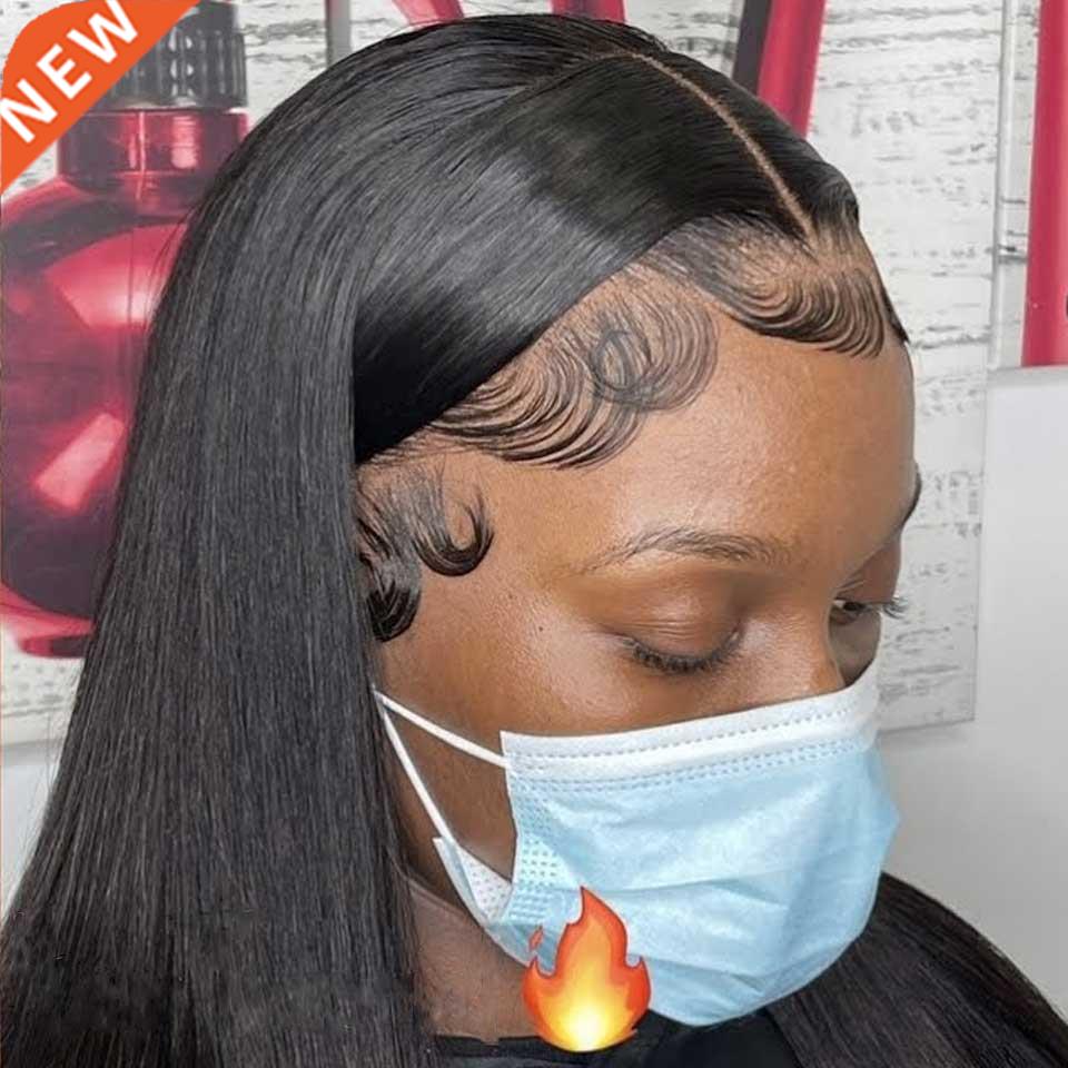 Straight Lace Front Wig 1X4 Hd Lace Frontal Wig Transparent