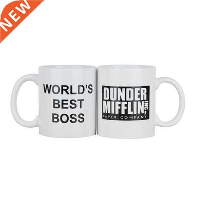 Coffee Mug cup With Dunder Mifflin The Office World's Best