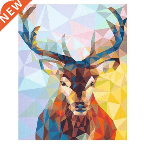 5 Pcs/Set Paint by Numbers for DIY Paint by Number Kits for