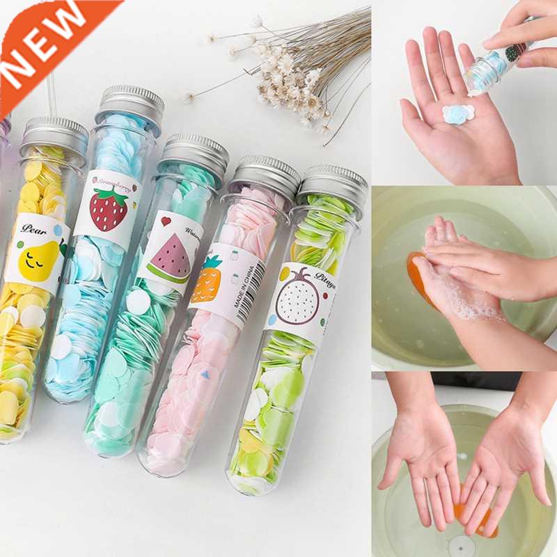 Portable Mini Body Washing Bath Test Tube Confetti Foaming F