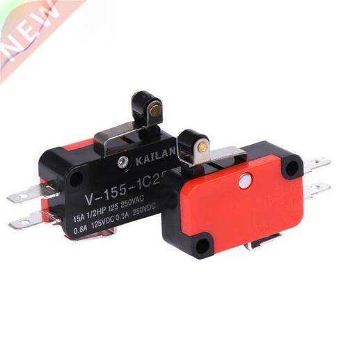 10PCS Touch switch V-155-1C25 Micro Limit Switch Short Hinge