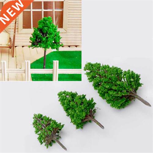 NEW 10Pcs/lot Scale Architectural Mini Model rees Layout Tra