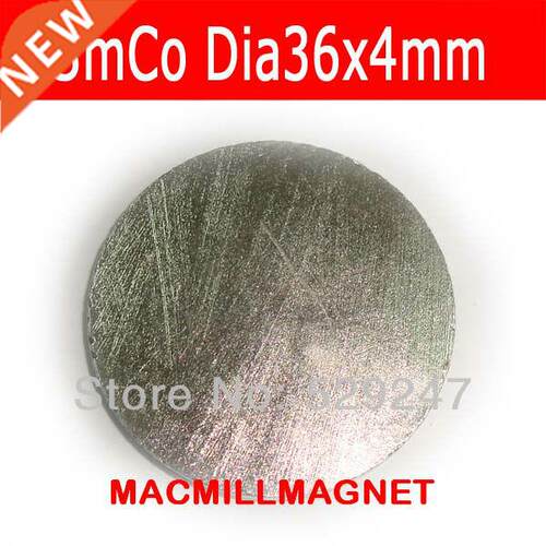 Free shipping, dia36x4mm SmCo magnet, 3pcs/pack, Whole Sales