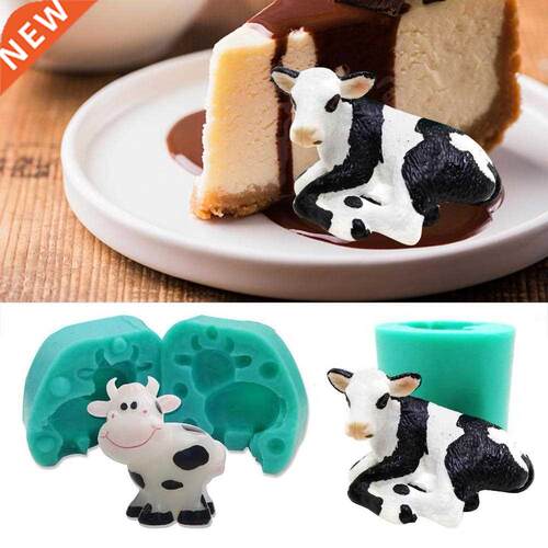 Cow Calf Silicone chocolate Mold Animal Cake Decorating