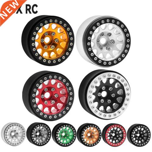 4PCS Metal 1.9 Beadlock Wheel Rim Hub for 1/10 Traxxas Hsp R