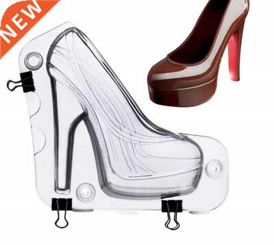 D Chocolate Mold High Heel Shoes Candy Cake Decoration