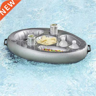 Bucket Cup Holder Inflatable Pool Float Beer Drinking