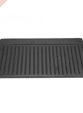 Non-Stick Cast Iron Grill Griddle Pan Ridged and Flat Double