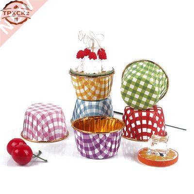 50pcs/pack Cupcake Liner Cake Wrappers Baking Cup Tray Case
