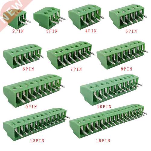 5Pcs KF128 2.54mm PCB Screw Terminal Blocks Connector KF128-