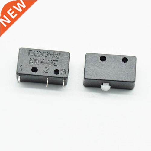5pcs black  pins Micro limit switch KW4-0Z Jog one open and