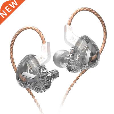KZ EDX Crystal Color 1DD HIFI Bass Earbuds In Ear Monitor He