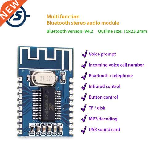 Bluetooth Audio Receiver Module Audio Formats MP WMA WAV FL