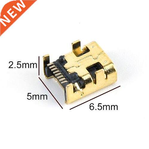 10pcs Mini USB 8 Pin Female Jack Pcb Smt Socket Connector