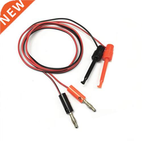 1pair of red and black Multimeter Dual Test Hook Clip to Mal