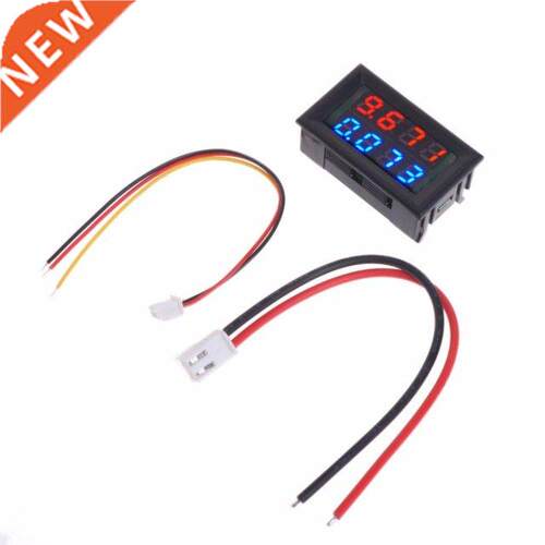0.28 Digital DC 4 Bit DC 100V 10A Voltmeter Ammeter Voltage