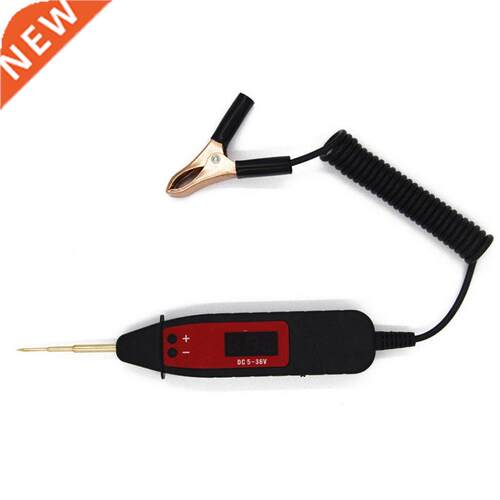 DC 3-36V Car LCD Digital Electric Voltage Test Pen With LED