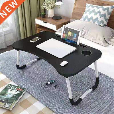 Portable folding Desk Holder Bed Table Desk Wooden Foldable