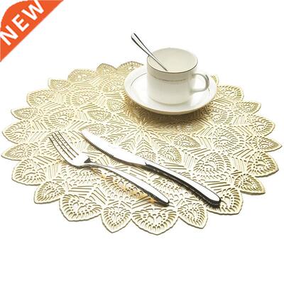 Ktchen Table Mat PVC Hollow nsulaton Coaster Pads Table B
