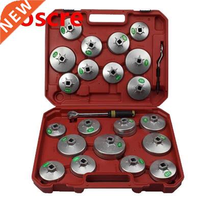 23pcs Alumnum Alloy Cup Type Ol Flter Cap For Car Repar