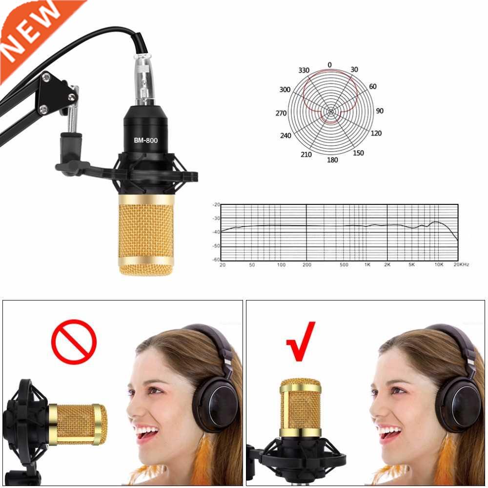 Karaoke Microphone for Computer bm800 Mic Stand Phantom图片