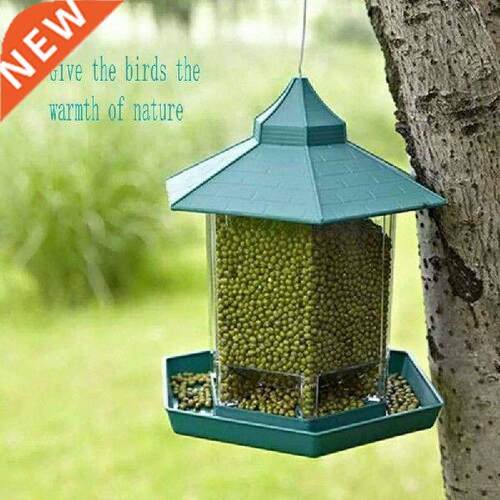 Waterproof Gazebo Hanging Wild Bird Feeder Outdoor