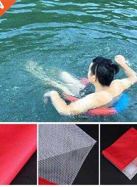 Summer Swimming Net Chair Foldable Floating Row PVC Pool Mat