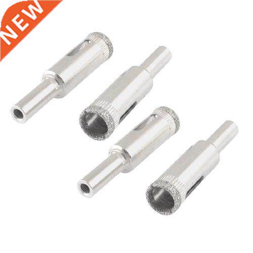 10x 4Pcs 12mm Dia Diamond Coated Drill Bit Mble Tile Glass