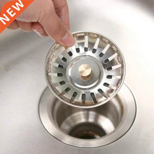 1pc Stainless Steel Kitchen Sink Stopper Plug for Bath Drai