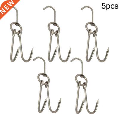 5pcs Hooks Stainless Steel Barbecue Hook Hanging Sausage Han