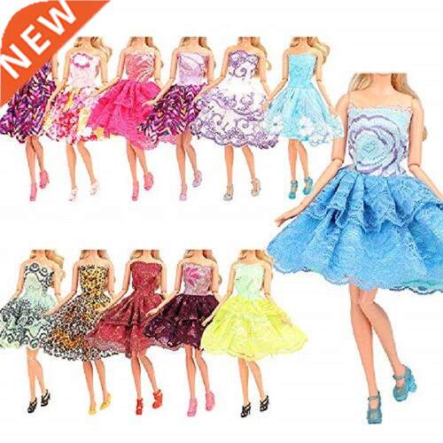 15/42pcs Random Color Multi Styles Handmade Doll Shoes