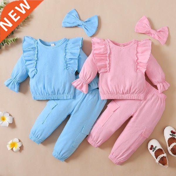 Little Girl Outfits with Hats Cute Kid Crop Tops Toddler