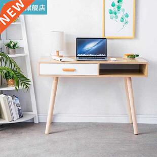 110*75*50cm Wooden Leg Desk Modern Home Furniture For Practi