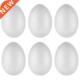 White Eggs Craft 6cm Balls Egg Natural Easter 50PCS DIY