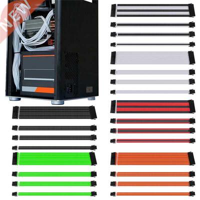 Basic Extension Cable Kit 30cm/40cm ATX PC GPU CPU 24-PIN 8-